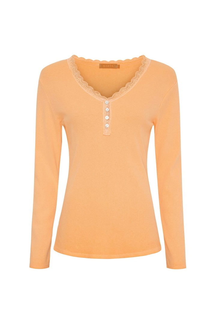 Marta Du Chateau - Mdccalista Ls Tee 2500 - Arancio