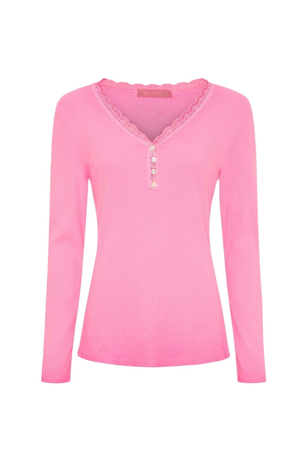 Marta Du Chateau - Mdccalista Ls Tee 2500 - Fuxia Neo