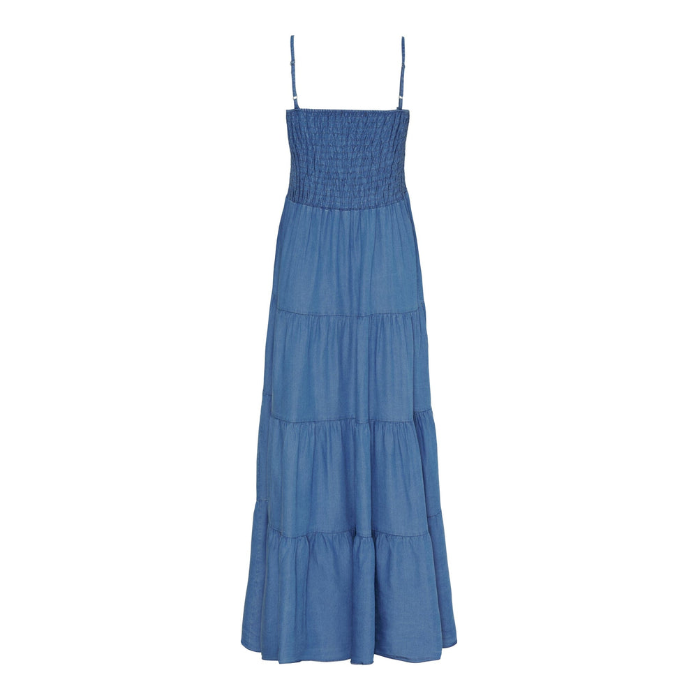 Forudbestilling - Marta Du Chateau - Mdceleonora Dress - Medium Blue Kjoler 