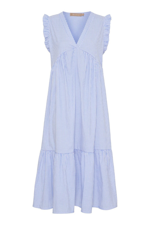 Marta Du Chateau - Mdcelma Dress 5795 - Blue Stripe