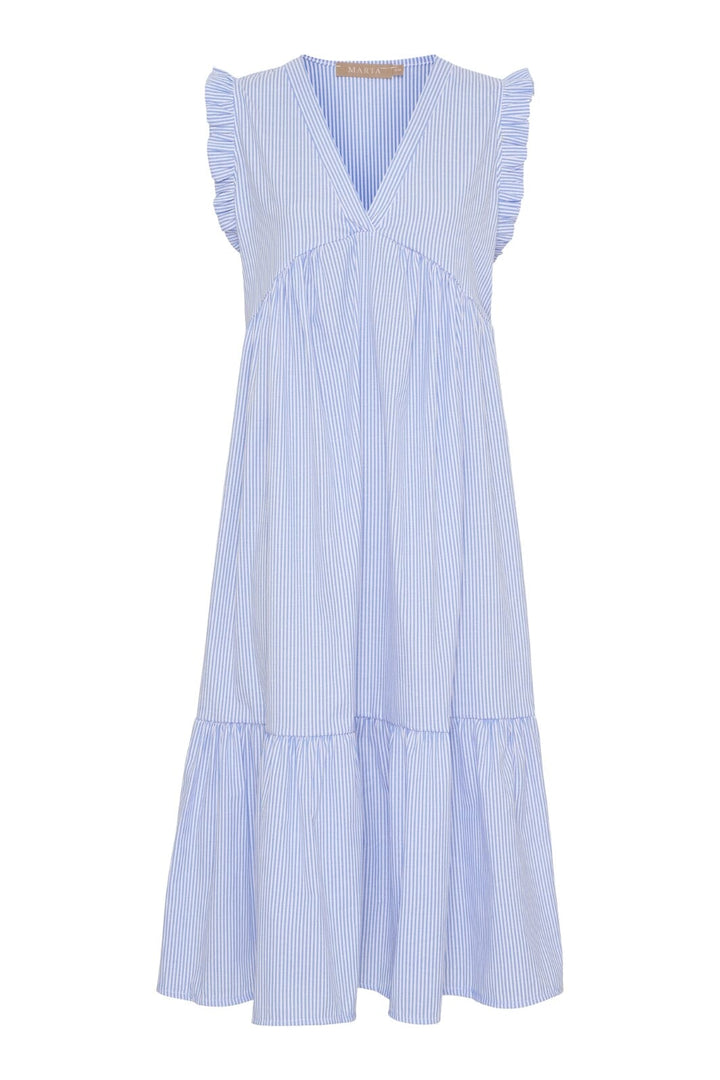 Marta Du Chateau - Mdcelma Dress 5795 - Blue Stripe