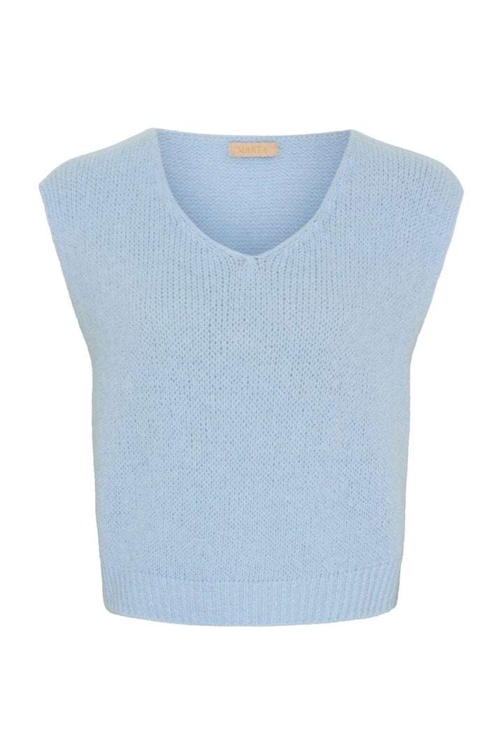Marta Du Chateau - Mdcmarlene Vest 5114 - Sky