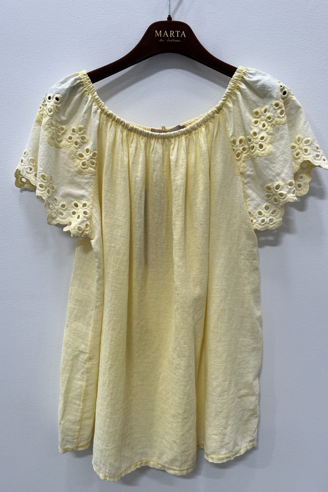 Marta Du Chateau - Mdcrandi Top 22826 - Yellow