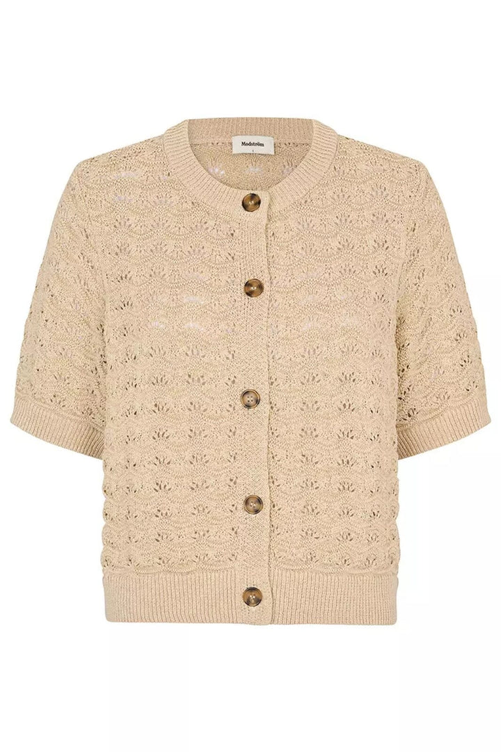 Modström - Neppomd Cardigan 58459 - 100 - Summer Sand