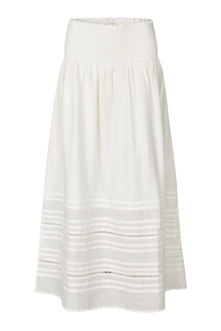 Modström - Nillamd Long Skirt 58510 - 4 - Soft White