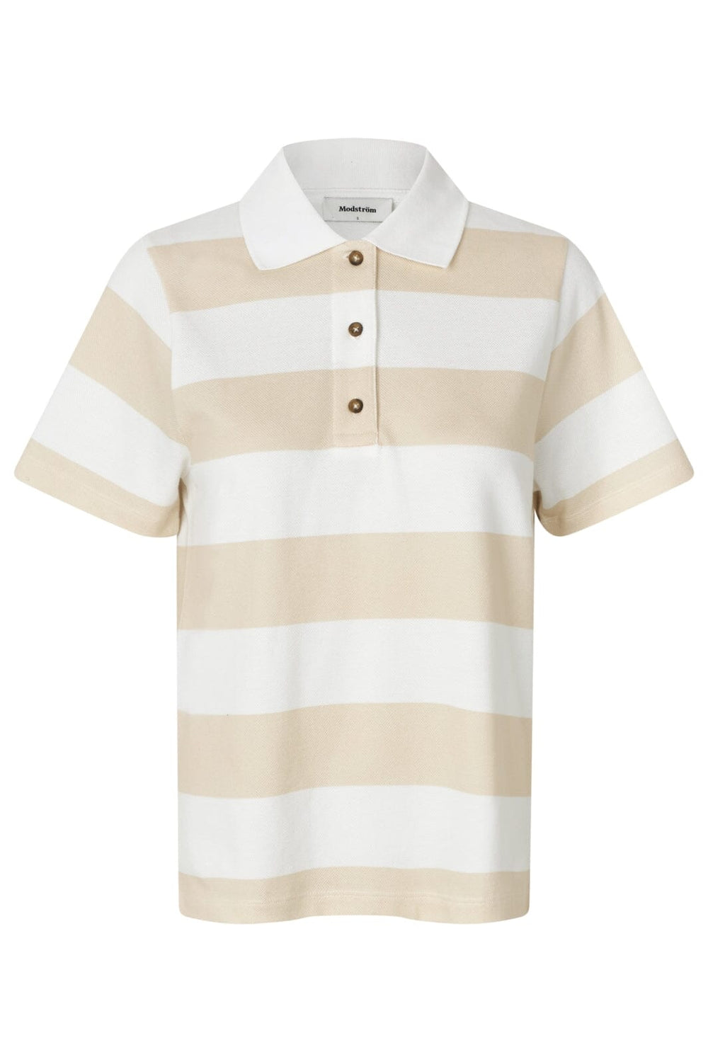 Modström - Nobumd Polo 58528 - 11827 - Beige Stripe