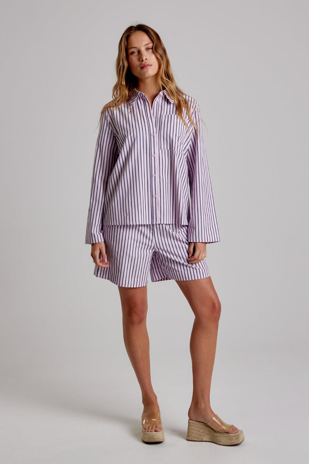 Forudbestilling - Moves by Minimum - Rosalina Shirt 4299 241234299 - 1614 - Rose Elegance Skjorter 