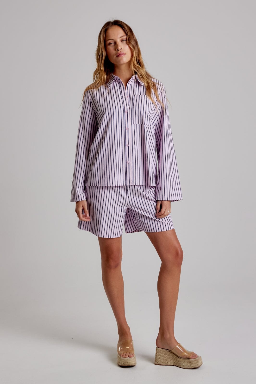 Forudbestilling - Moves by Minimum - Rosalina Shirt 4299 241234299 - 1614 - Rose Elegance Skjorter 