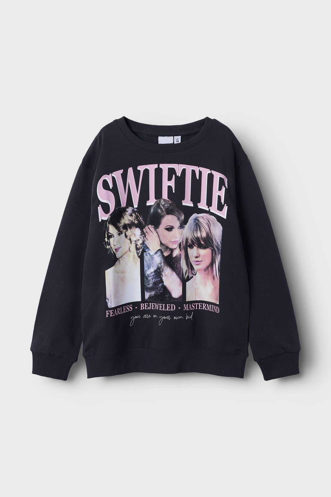 Name It - Nkffera Tswift Nreg Sweat Sky - 4846217 Asphalt