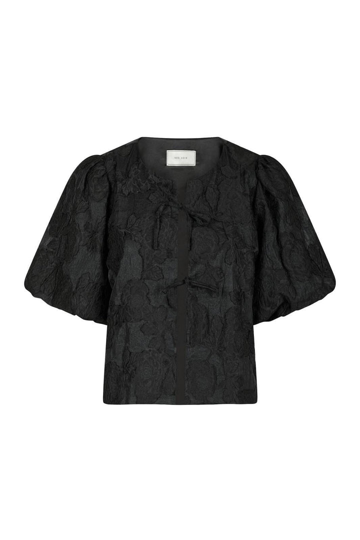 Neo Noir - Aska Jacquard Blouse - Black