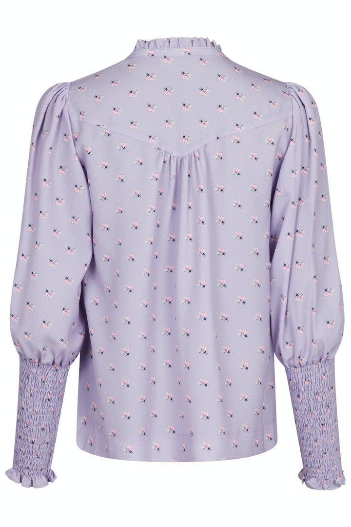 Forudbestilling - Neo Noir - Camisa Bellerose Blouse - Lavender (Juni) Skjorter 
