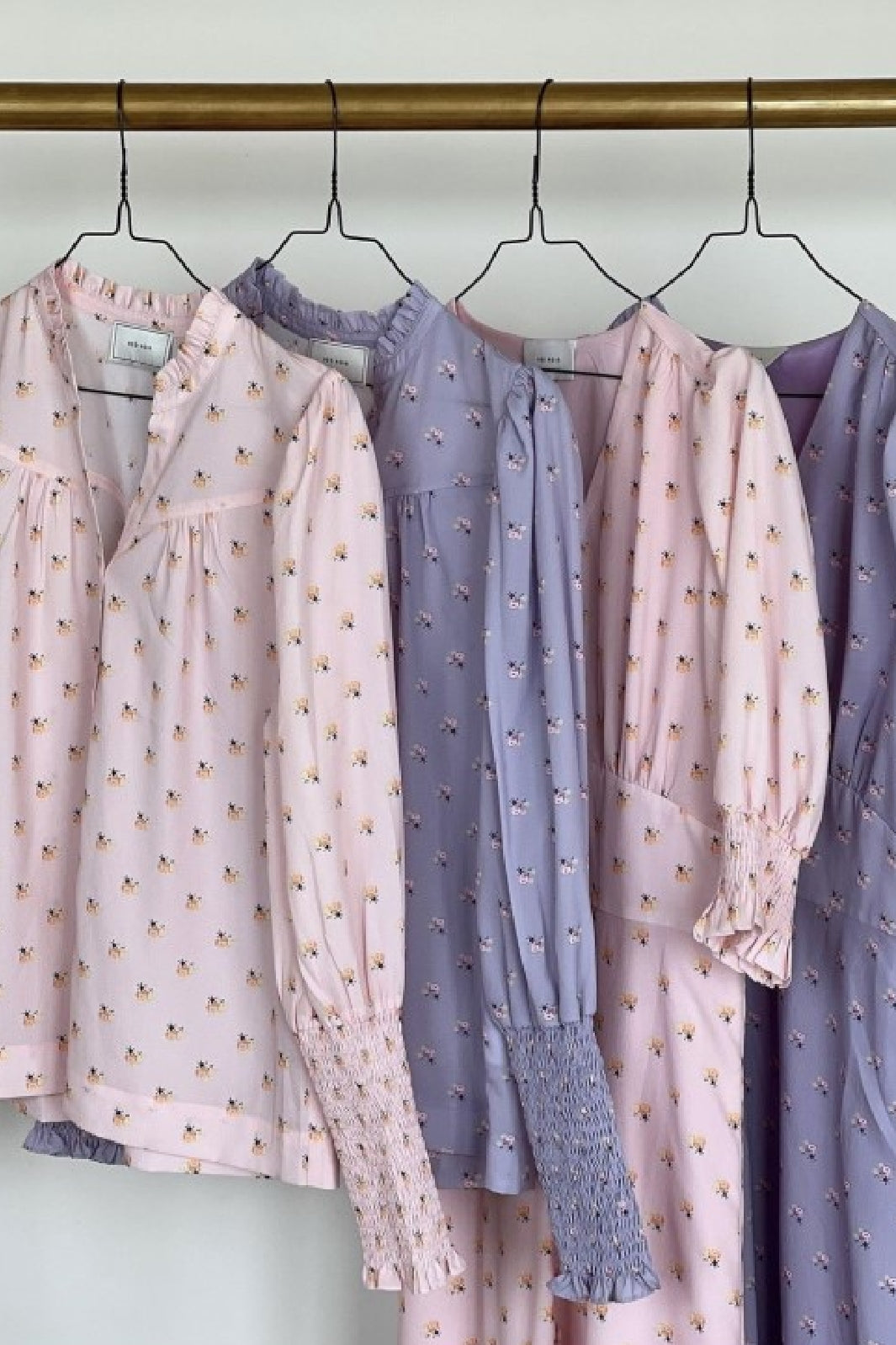 Forudbestilling - Neo Noir - Camisa Bellerose Blouse - Lavender (Juni) Skjorter 