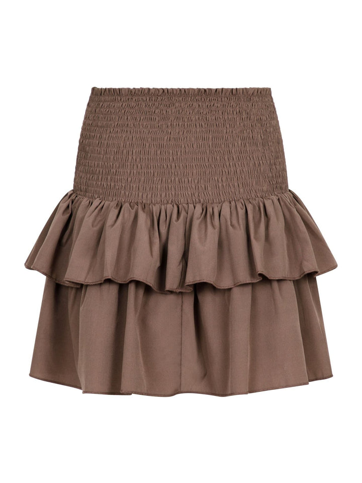 Forudbestilling - Neo Noir - Carin R Skirt - Dusty Brown Nederdele 