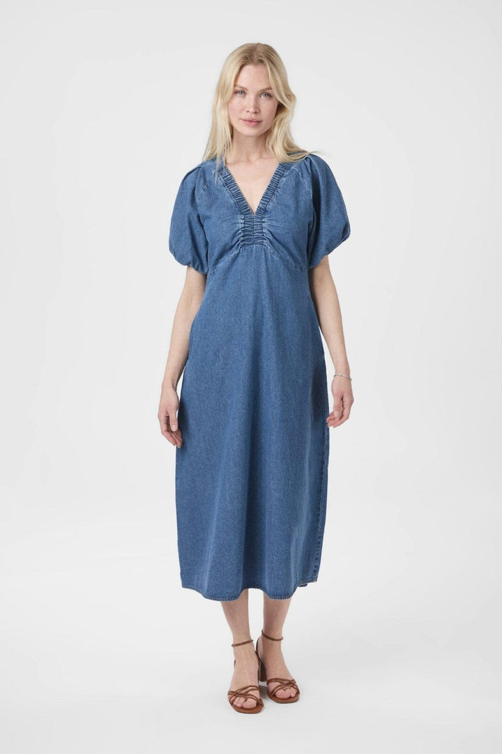 Forudbestilling - Neo Noir - Illana Denim Dress 165931 - 140 - Blue