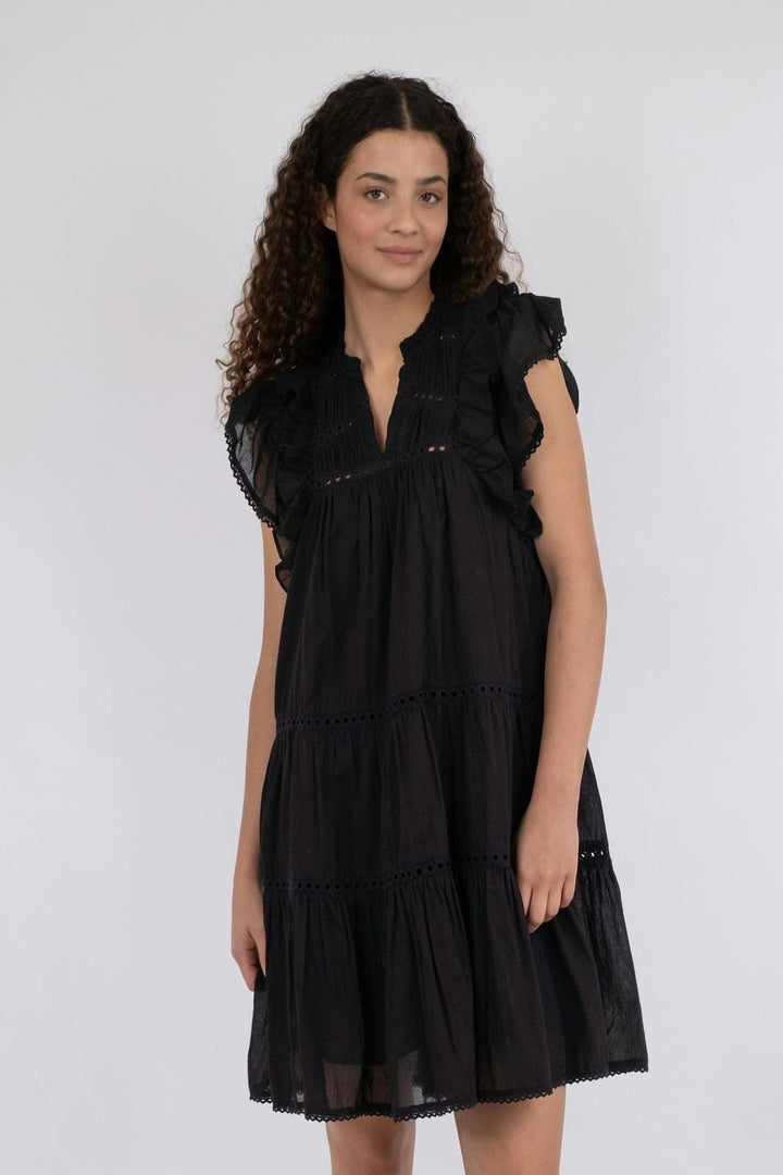 Neo Noir - Jamma S Voile Dress - Black