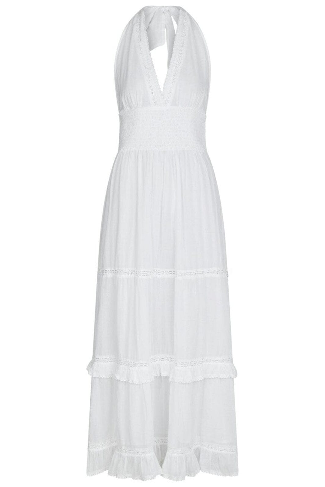 Forudbestilling - Neo Noir - Terese S Voile Dress 165484 - 120 - White Kjoler 