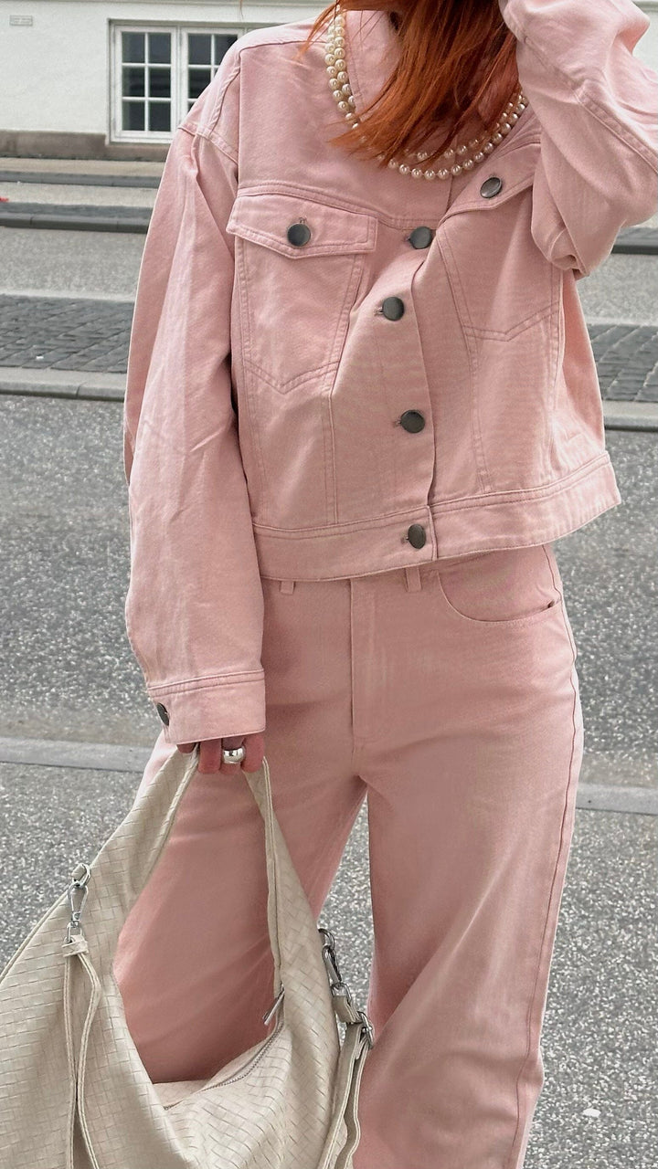 Forudbestilling - Noella - Katy Jeans - 1262 Washed Pink Jeans 