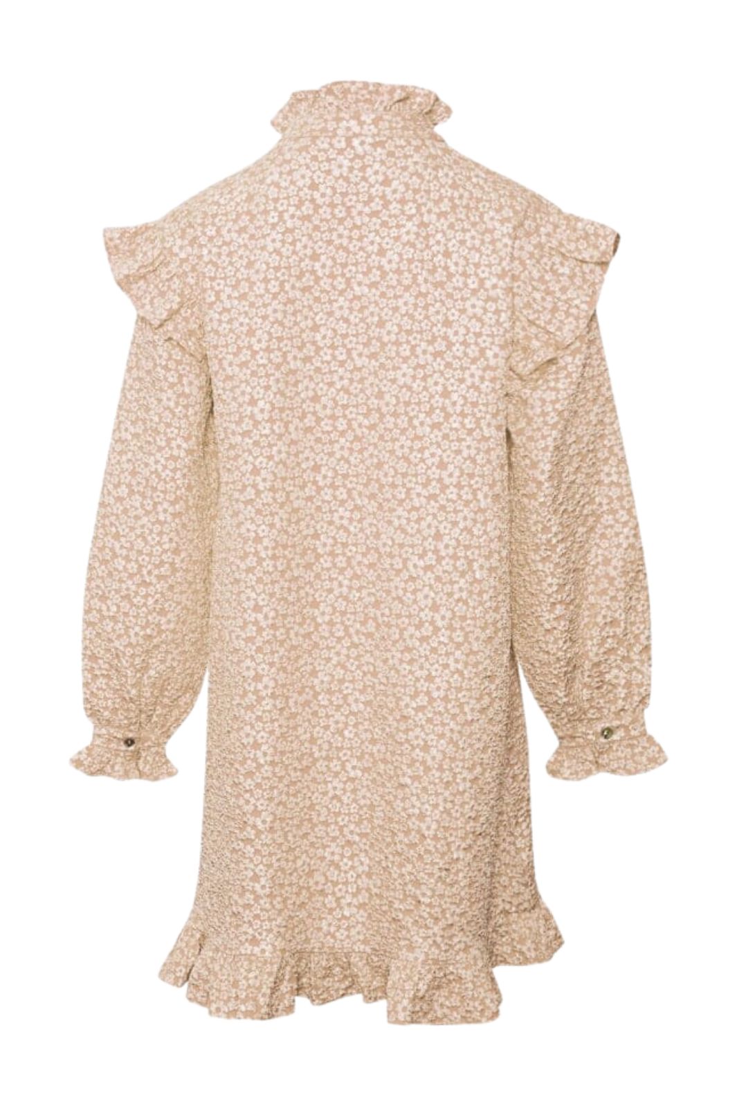 Forudbestilling - Noella - Reno Ruby Ruffle Dress - 1206 Oyster Kjoler 