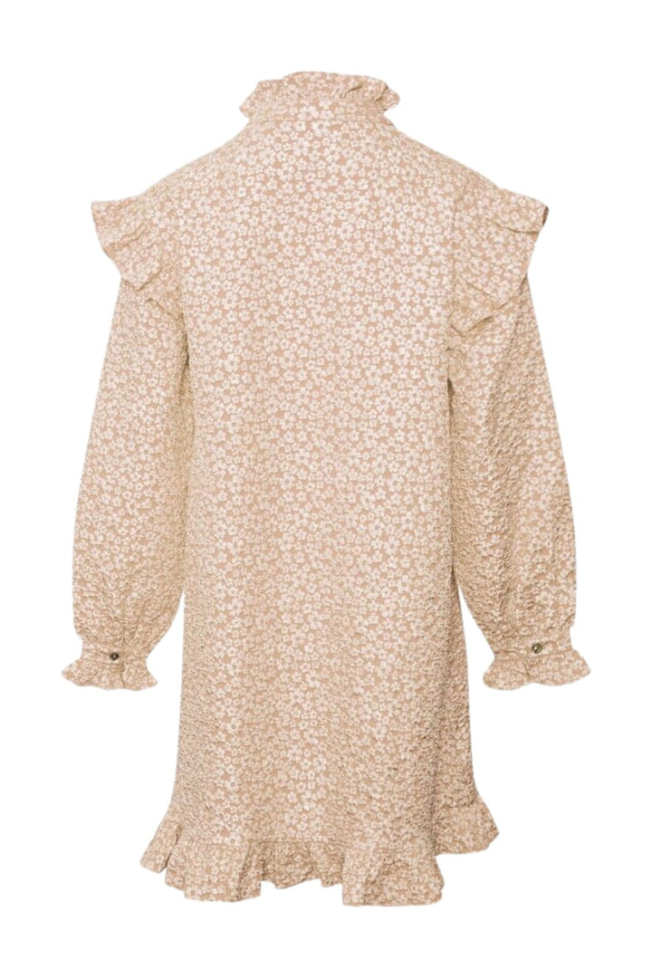 Forudbestilling - Noella - Reno Ruby Ruffle Dress - 1206 Oyster Kjoler 