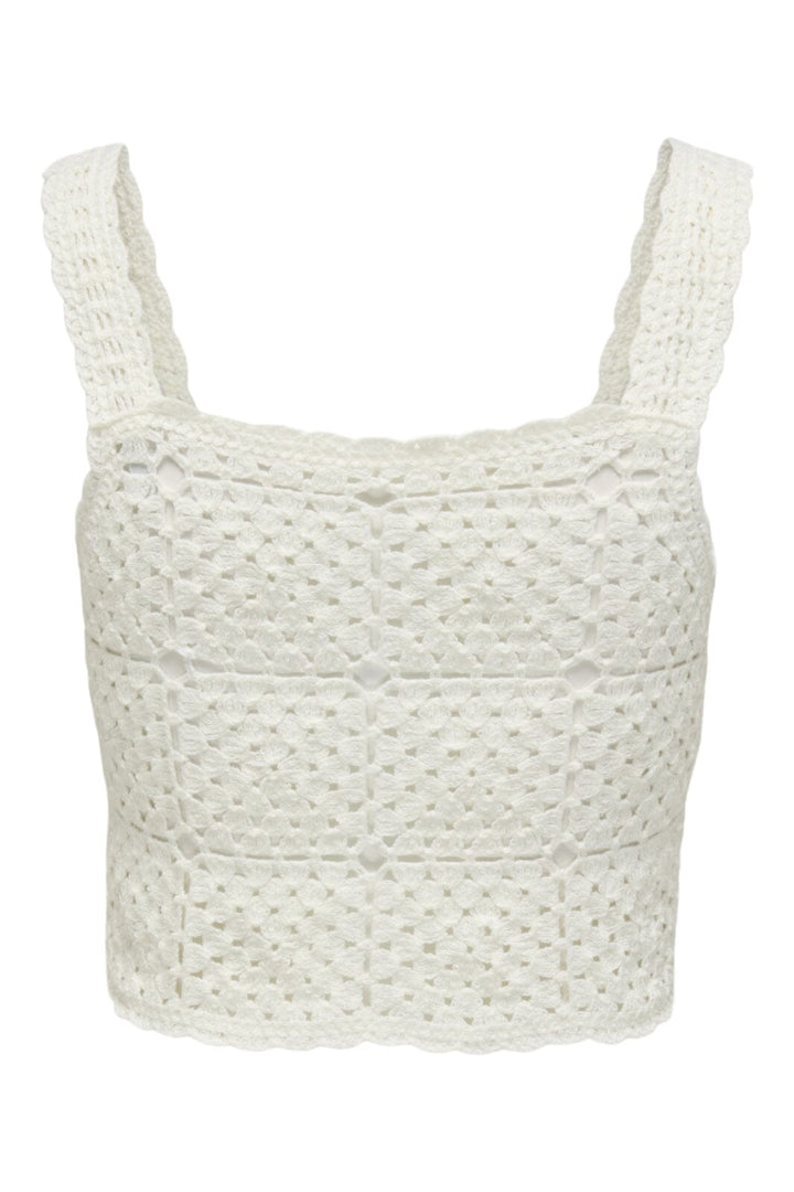 Forudbestilling - Only - Onlamari S/L Top - 4736982 Egret