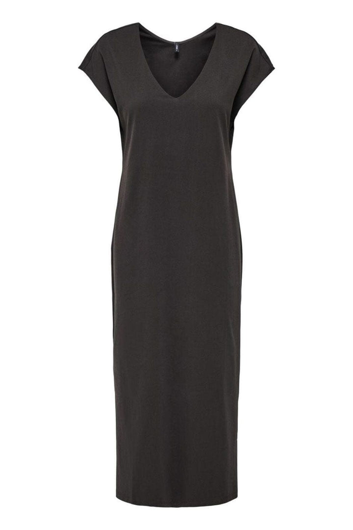 Forudbestilling - Only - Onlmara S/S Dress - 4886252 Chocolate Torte Kjoler 