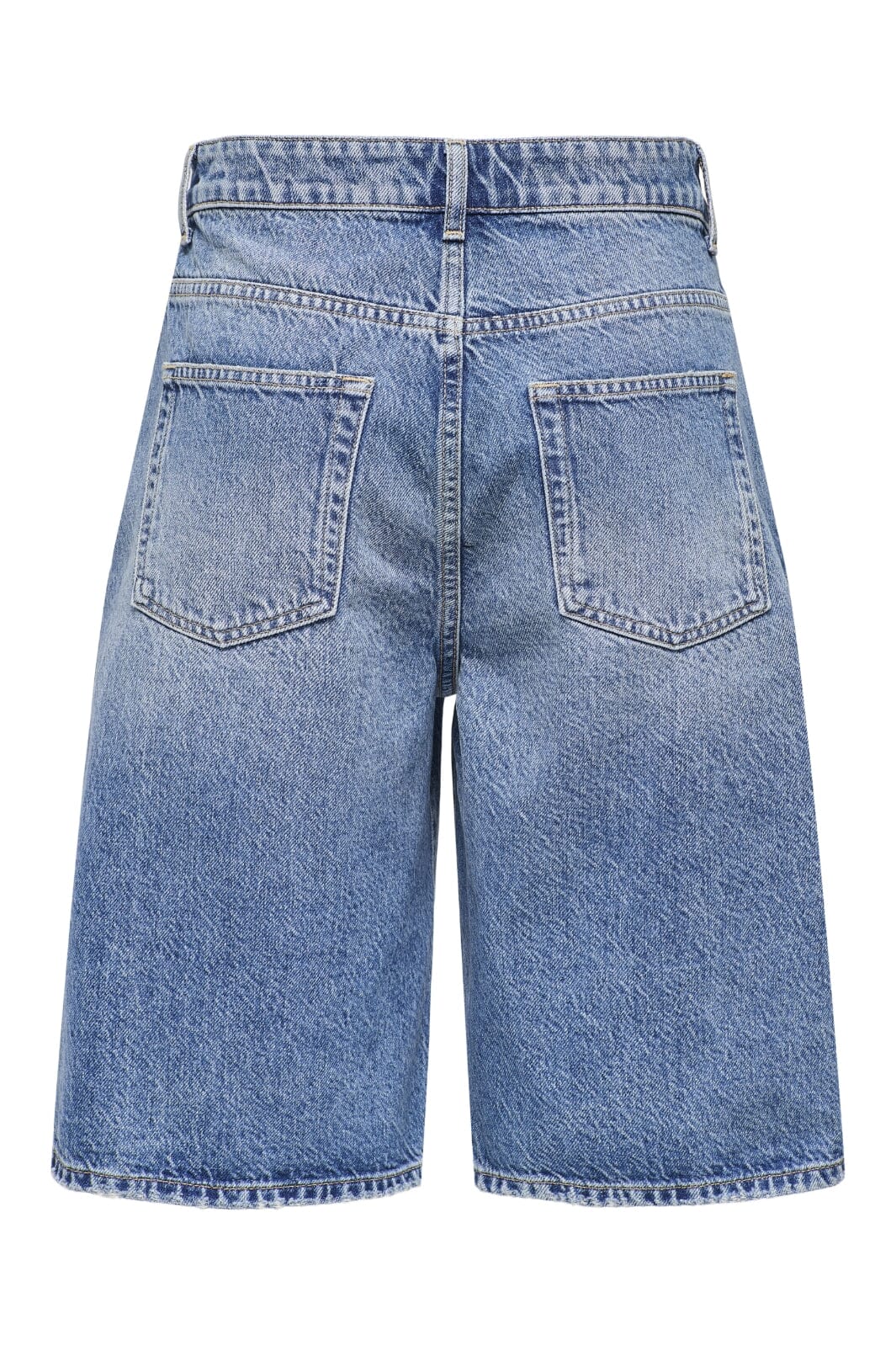 Forudbestilling - Only - Onlmate Reg Baggy Long Shorts - 4674440 Medium Blue Denim