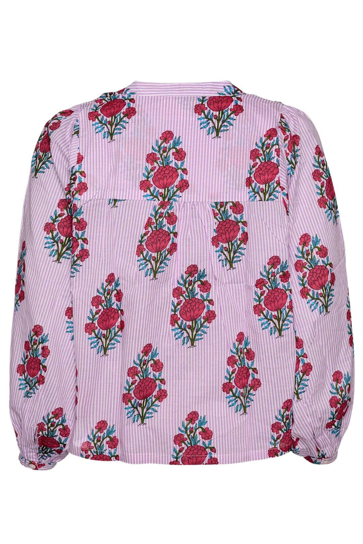 Forudbestilling - Sissel Edelbo - Lara Top SE 1655 - Poetic Purple Skjorter 