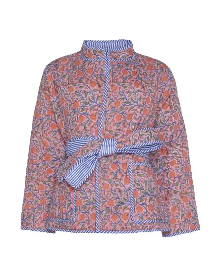 Forudbestilling - Sissel Edelbo - Sussie Reversible Jacket SE 1216 - Orange Blossom Jakker 