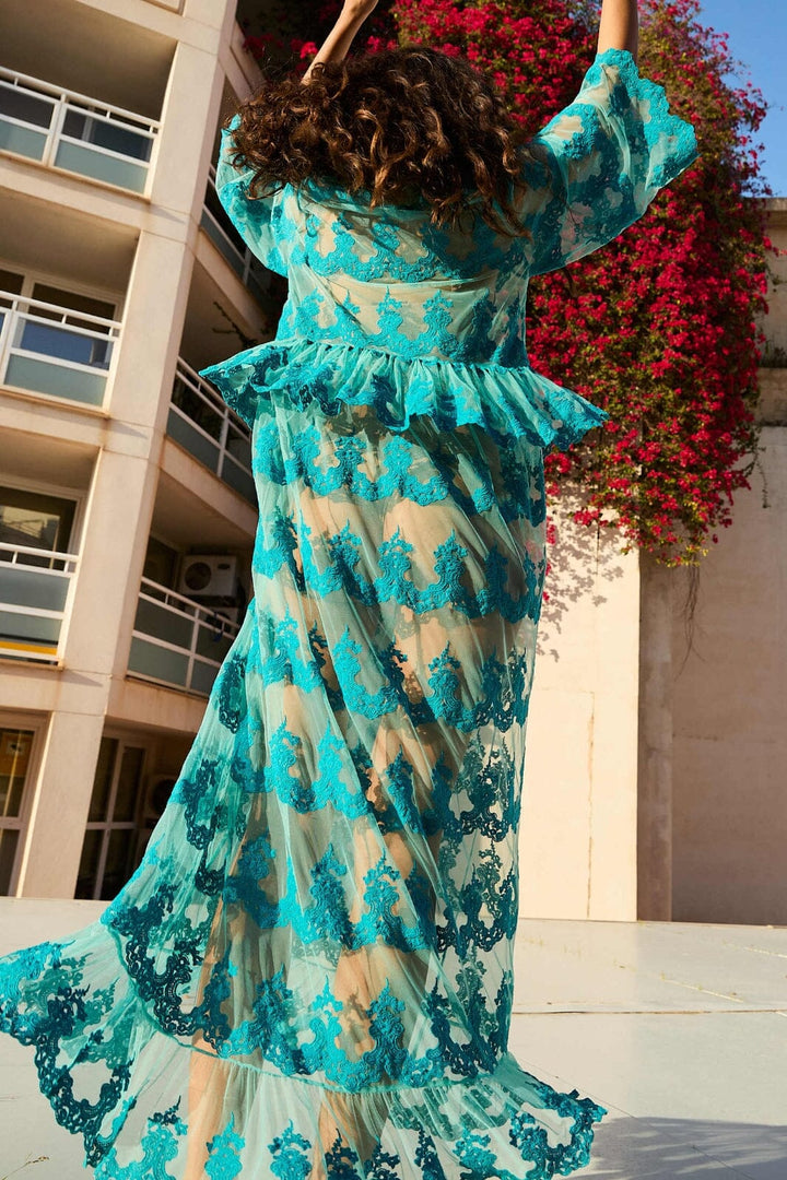 Sissel Edelbo - Tulle Dress SE 1637 - Jade