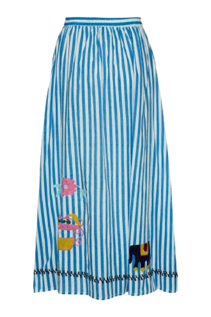 Sissel Edelbo - Vilja Skirt SE 1639 - Blue Stripes