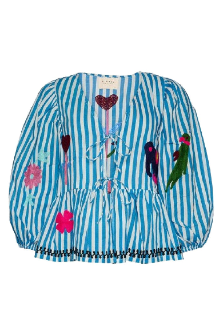 Sissel Edelbo - Vilja Top SE 1640 - Blue Stripes