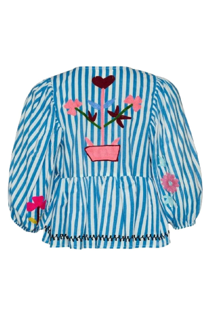 Sissel Edelbo - Vilja Top SE 1640 - Blue Stripes