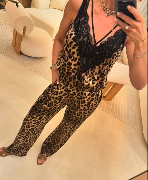 Forudbestilling - Valentin Studio - Comfy Leopard Pants - Leopard Bukser 