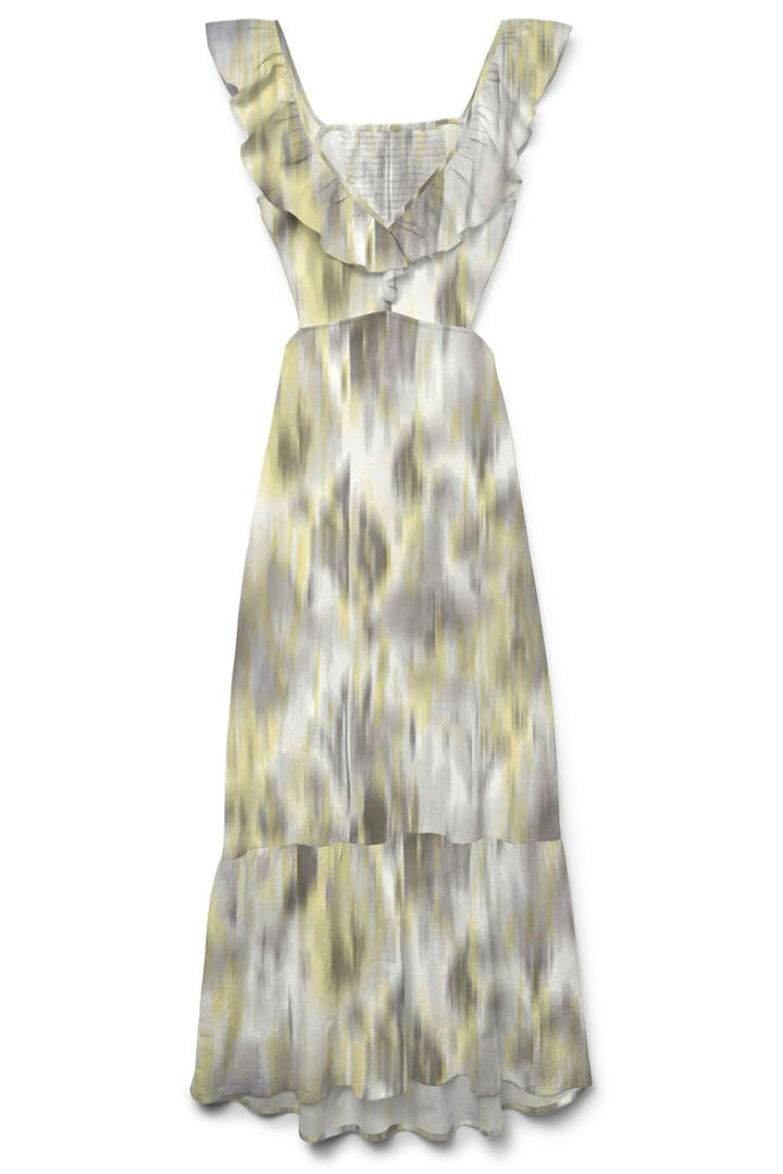 Vero Moda - Vmdicthe S/L Ankle Detail Dress - 4708426 Snow White Lacey