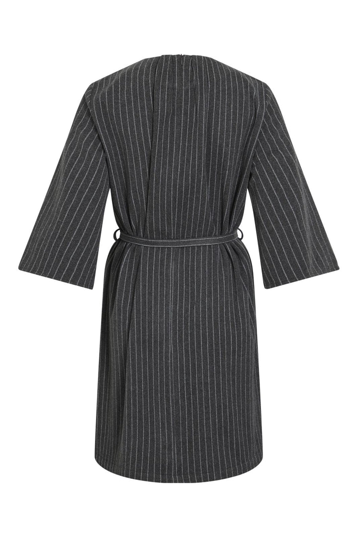 Förbeställning - Vila - Vinicca 3/4 Dress - 4891341 Dark Grey Melange