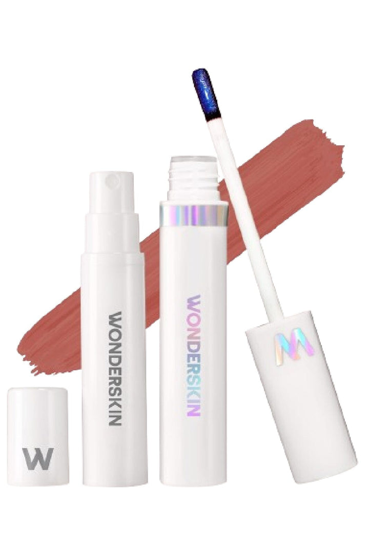 Forudbestilling - Wonderskin - Wonder Blading Lip Stain Kit LOVELY - Lovely (Chestnut Brown) Læbestift 