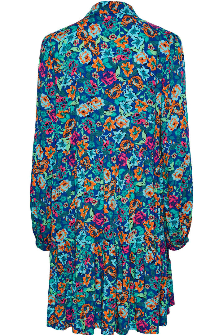 Forudbestilling - Y.A.S - YasMotoro Ls Shirt Dress S. - Surf The Web ALIRA PRINT (November) Kjoler 
