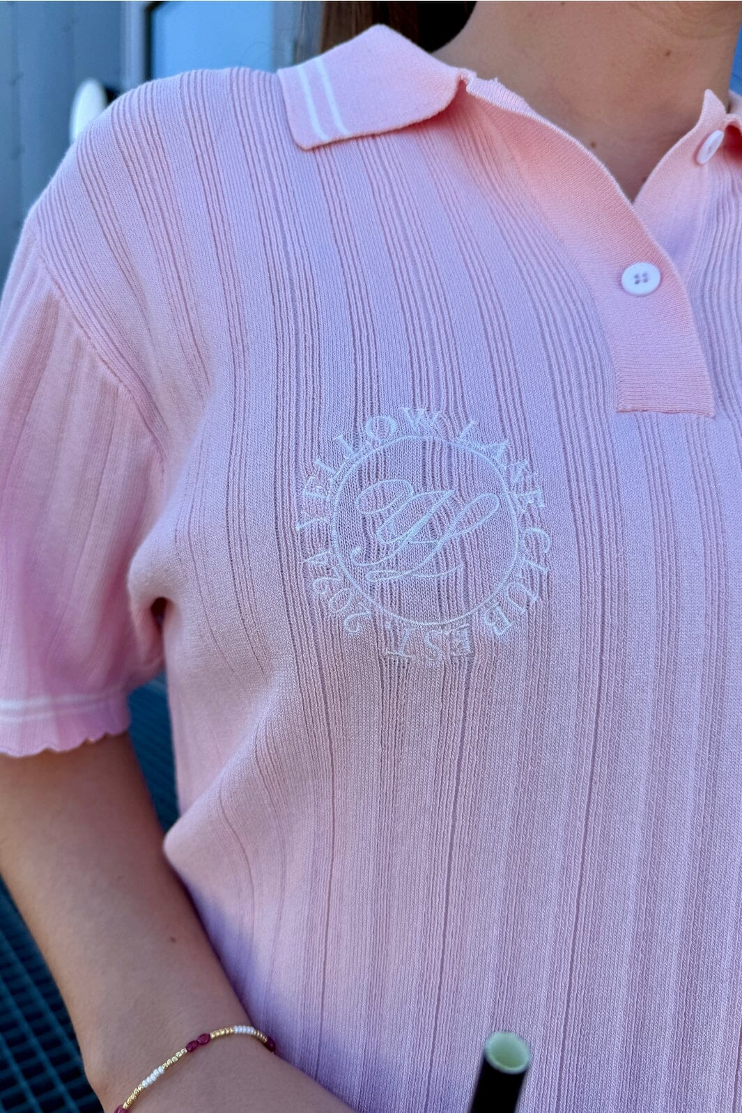 Yellow Lane - Alpha Polo 165405 - 754 - Light Pink