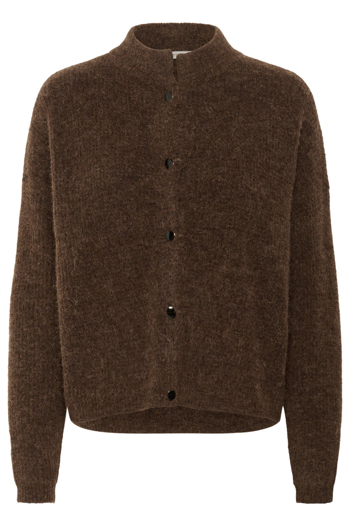 Gestuz - Alphagz Short Cardigan 10906463 - 108310 - Buff Mélange Cardigans 