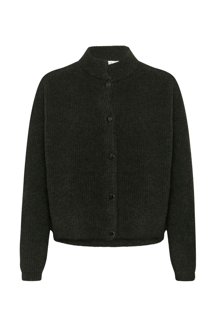 Gestuz - Alphagz Short Cardigan 10906463 - 1905091 - Rosin Melange