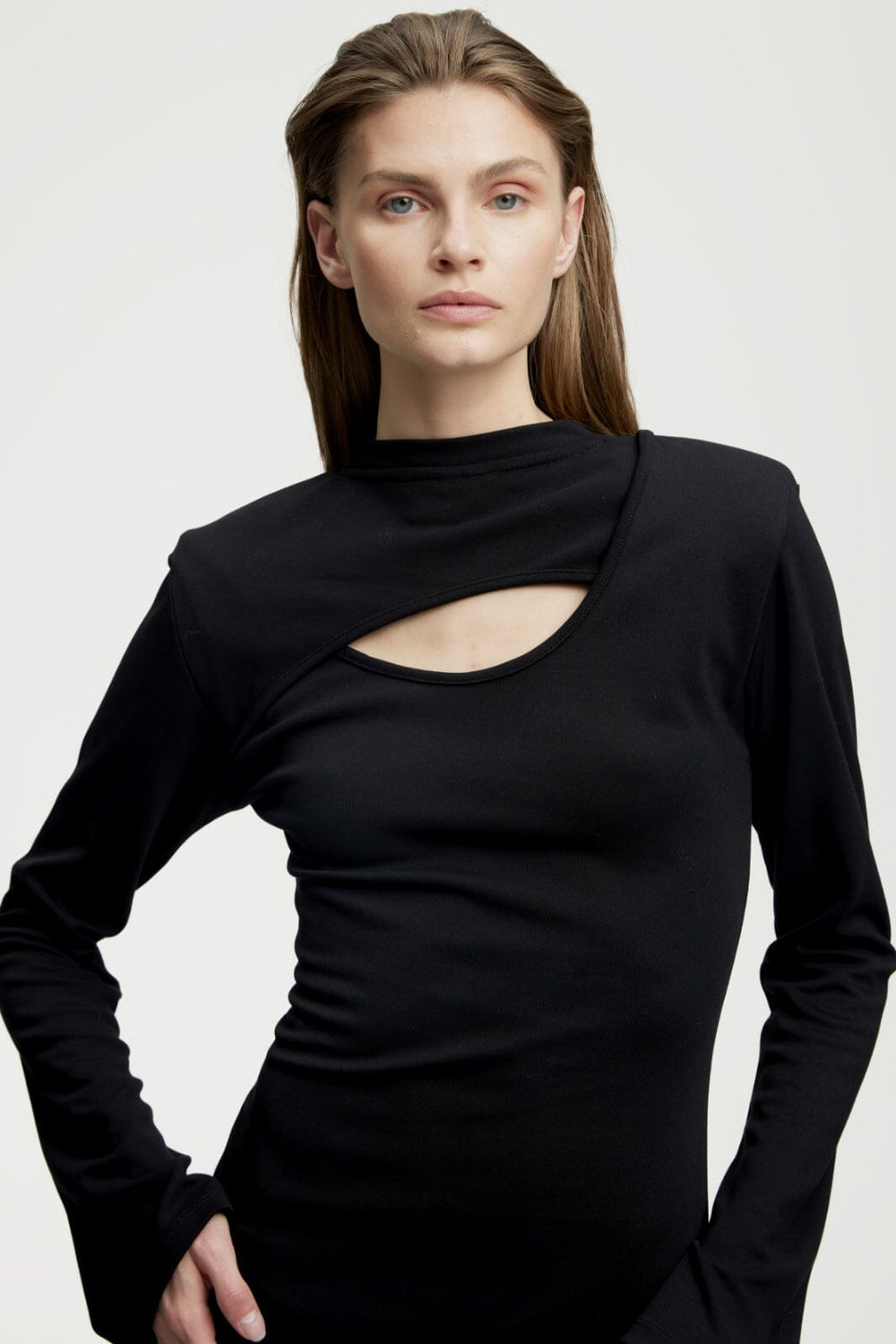 Gestuz - AnkaGZ long dress - Black Kjoler 