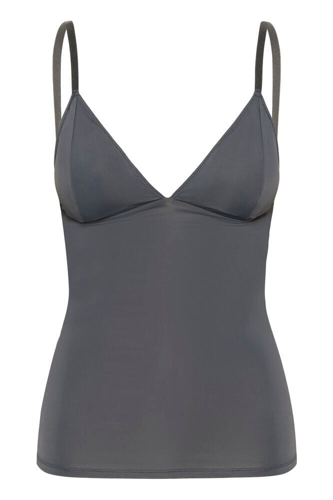 Gestuz - Camigz Top 10902514 - 190203 - Gray Pinstripe Undertøj 