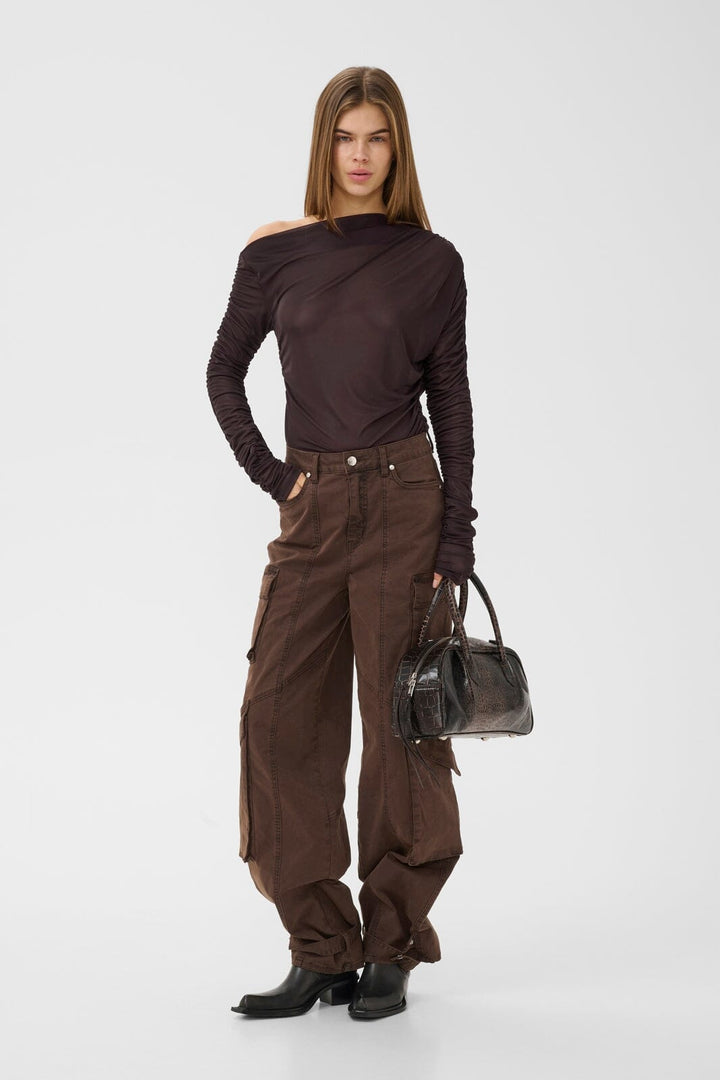 Gestuz - Gzcargi Pants 10911539 - 190814 - Slate Black