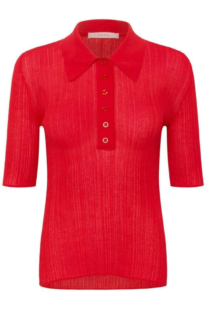 Gestuz - Gzclene Top 10911077 - 181660 - Tomato Toppe 