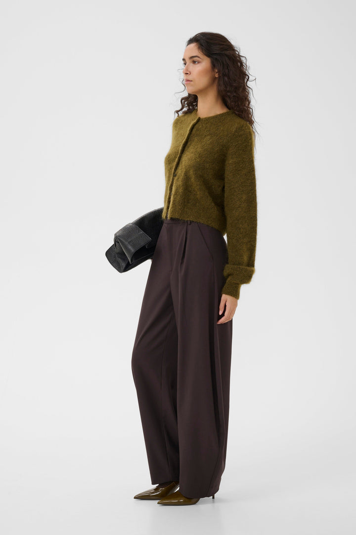 Gestuz - Gzdebbie Short Cardigan 10911515 - 1808321 - Plantation Melange Cardigans 