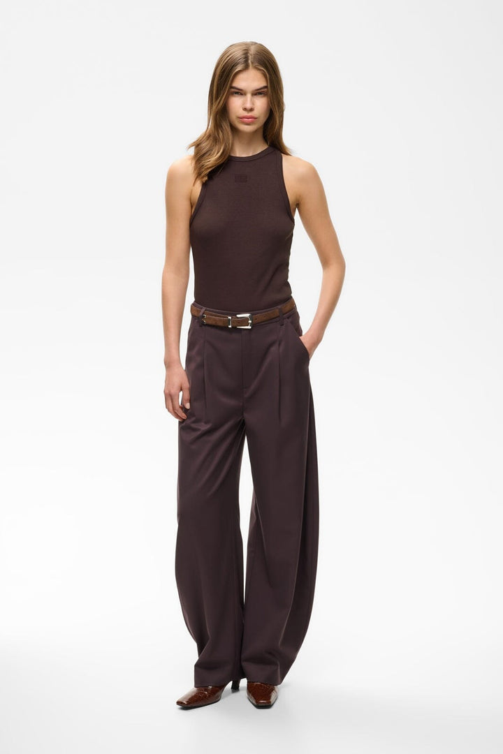 Gestuz - Gzdrew Logo Tank 2.0 10910066 - 109839 - Deep Plum