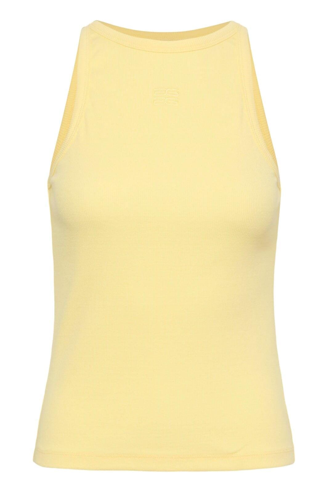 Gestuz - Gzdrew Logo Tank 2.0 10910066 - 120722 - French Vanilla Toppe 