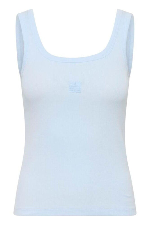 Gestuz - Gzdrew Logo Top 2.0 10910067 - 134016 - Blue Finch Toppe 