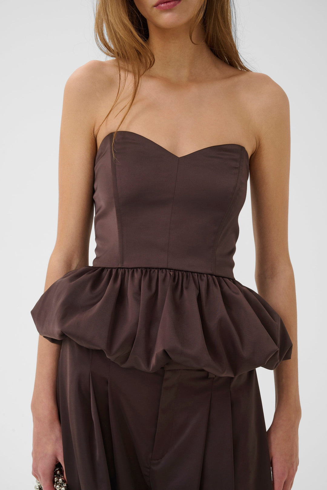 Gestuz - Gzelva Corsage 10911583 - 109839 - Deep Plum 