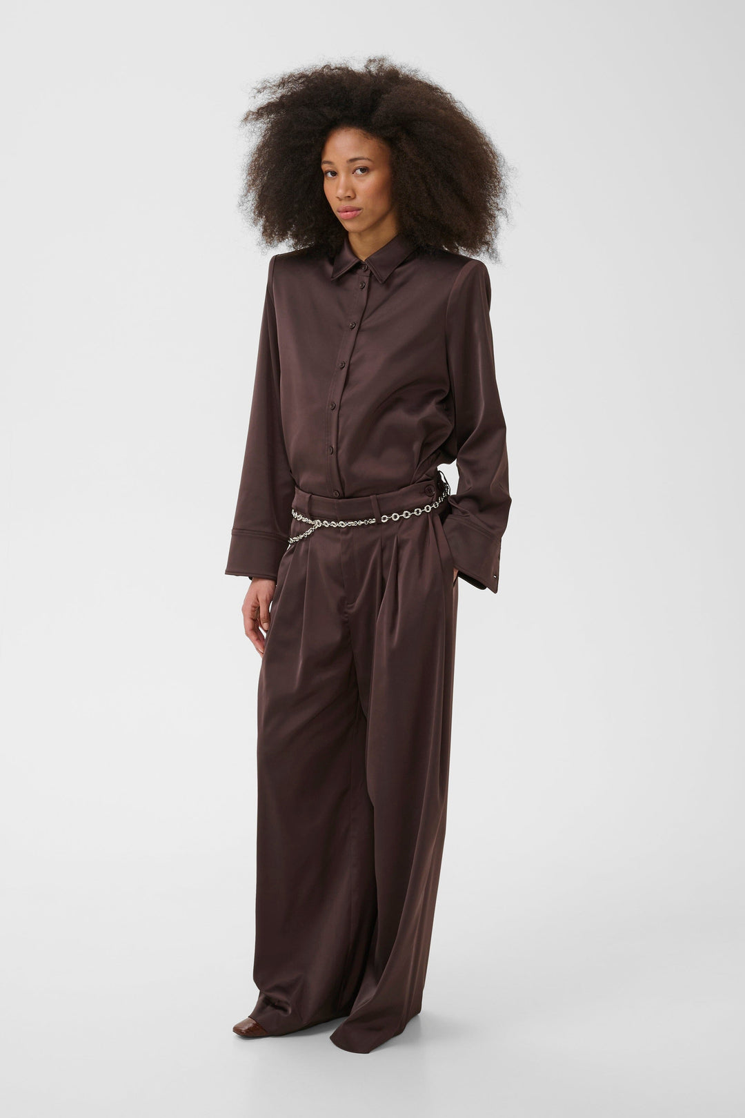 Gestuz - Gzelva Pants 10911582 - 109839 - Deep Plum Bukser 